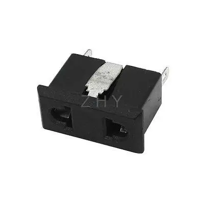 

AC 125V 250V 6A 2Pin Female Connector Mains Socket for US EU Plug