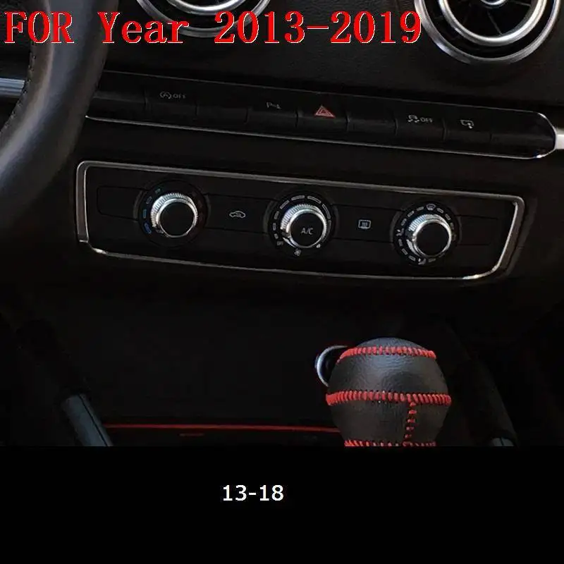 Body Control System Air Conditioner Automobile Decorative Car Styling Accessory Modification 13 14 15 16 17 18 19 FOR Audi A3 - Color Name: MODEL D
