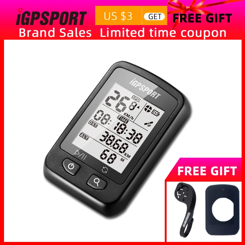 Vente IGPSPORT iGS20E GPS vélo ordinateur compteur de vitesse Garmin 200 520 Bryton 310 330 iGS50E