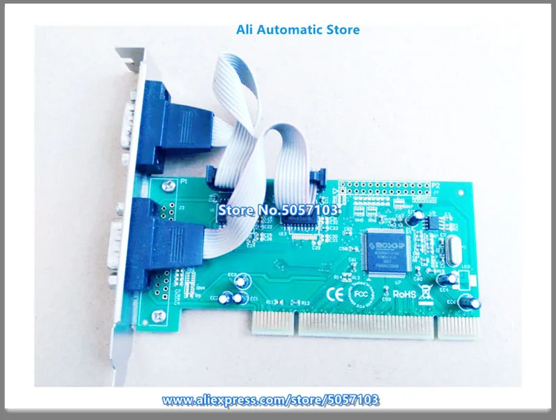 MM-PIO9865-2S промышленный сервер управления PCI к RS232 последовательный порт расширения