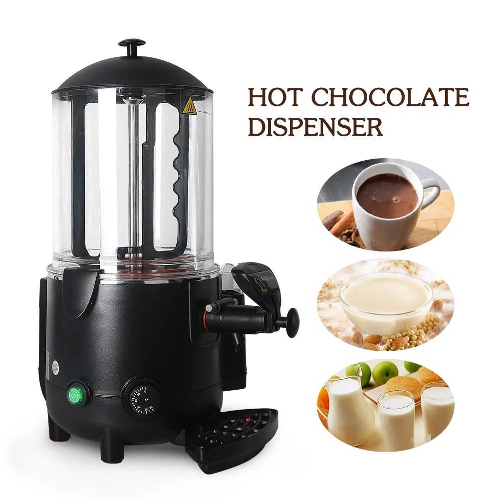 ITOP 5L/10L горячий диспенсер для шоколада, коммерческая система Baine Marie, машина для шоколада, молока, чая, напитков для кафе-магазина