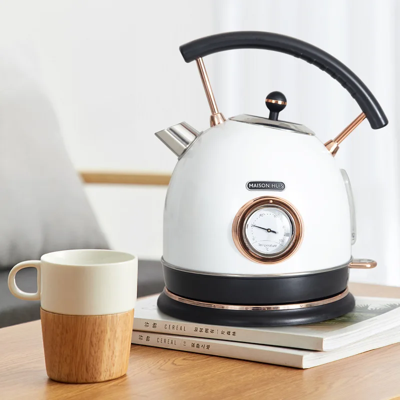 1.8L 304 Stainless Electric Kettle With Water Temperature Control Meter Household Quick Heating Boiling Tea Pot Coffee