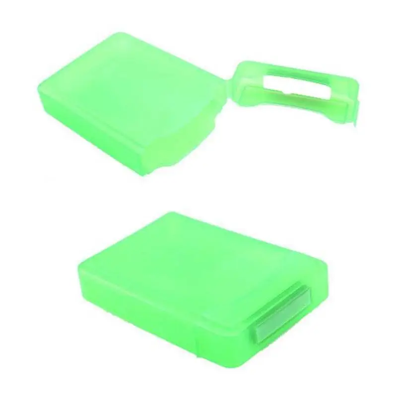 Жесткий чехол для хранения Чехол для 3,5 дюйма Жесткий диск SATA IDE/SATA HDD Зеленый