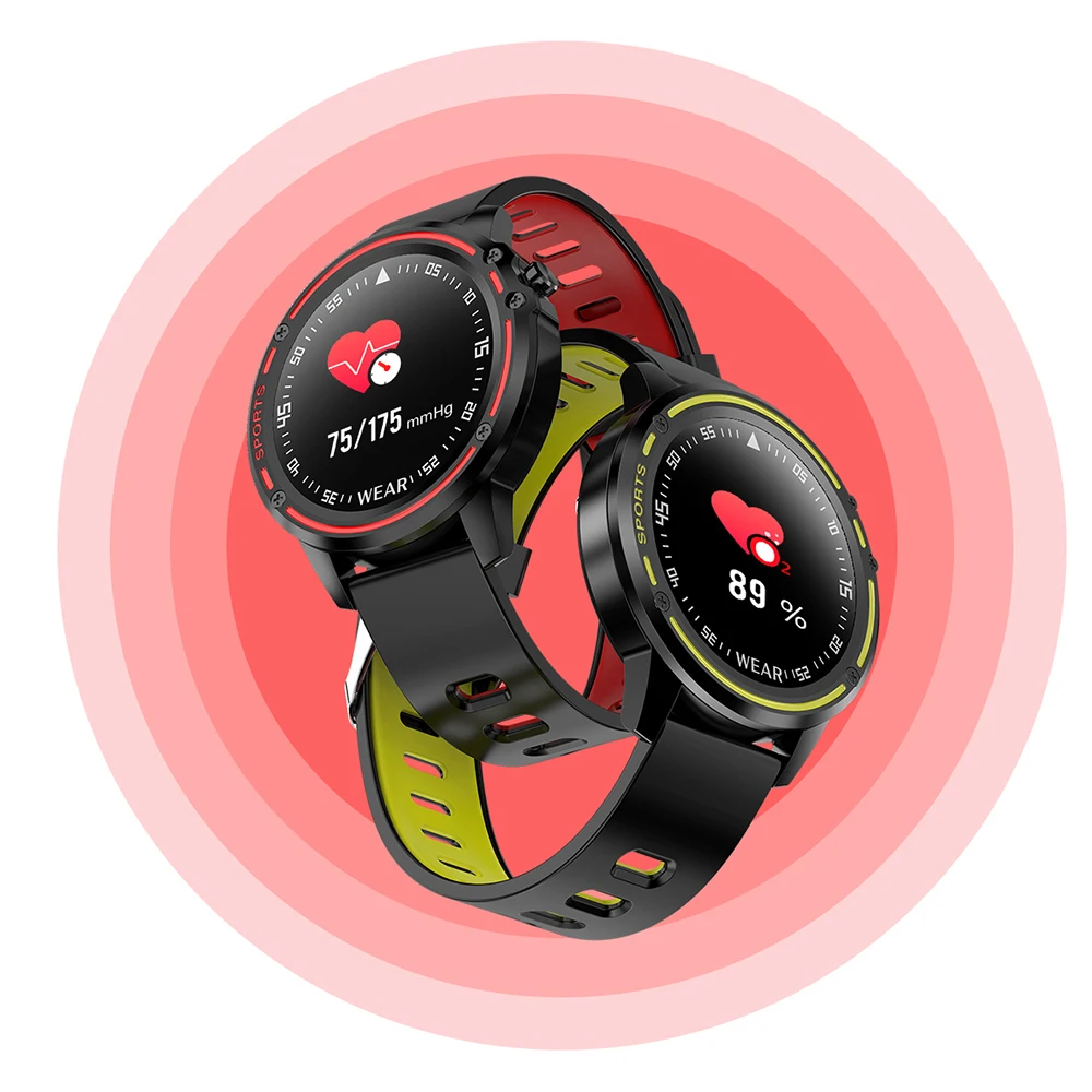 

L8 Smart Watch Men ECG + PPG IP68 Waterproof Blood Pressure Heart Rate Blood Pressure Fitness Tracker sports Smartwatch VS L5 L7