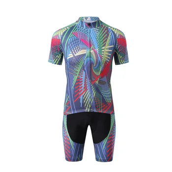 

2019 Cycling Jersey Men's Cycling Suit Breathable Cycling Suit UV-resistant Cycling Suit / Short Sleeve Cycling Suit Set