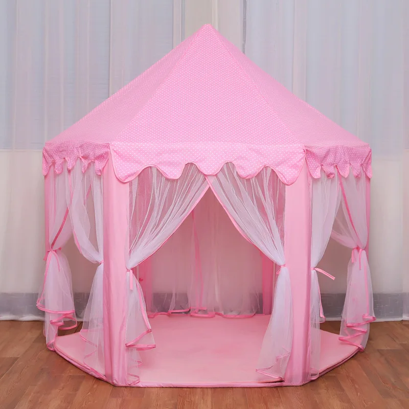 Play House Game Tent Toys Ball Pit Pool Portable Foldable Princess Folding Tent Castle Gifts Tents Toy For Kids Children Girl