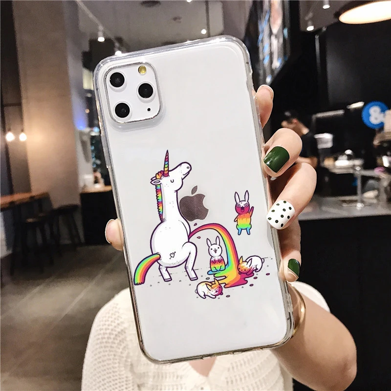 Мягкий силиконовый чехол из ТПУ для iPhone X XR XS Max 12Pro 11ProMax 8 7 6s 6Plus 5S SE 12mini|Бамперы| |