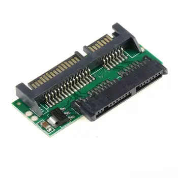 

Studyset 1.8" SATA HDD SSD 3.3V 2.5" to 22PIN SATA 5V Adapter 1.8 Micro MSATA SSD to 7 + 15 2.5" SATA Adapter Card Converter
