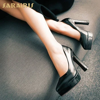 

SARAIRIS Top Quality 2020 BIG Size 43 Ins Style Platform Women Shoes Woman Fashion Pointed Toe High Heels Party Wedding Pumps