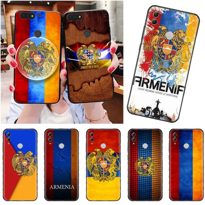 

Armenia Armenians Flag Phone Case For Huawei Honor 7C 7A 8X 8A 9 10 10i Lite 20 NOVA 3i 3e