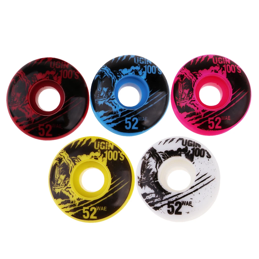 4Pcs Lightweight High Quality 4pcs/set 52x30mm Skateboard Wheels Durable PU Wheels Scooter Parts Skates Accessories