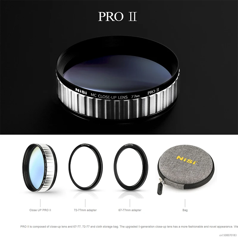 NiSi Close Up Lens PRO II Kit 77mm Lens Kit Macro for Canon Nikon Sony  Camera 67mm 72mm 77mm lens