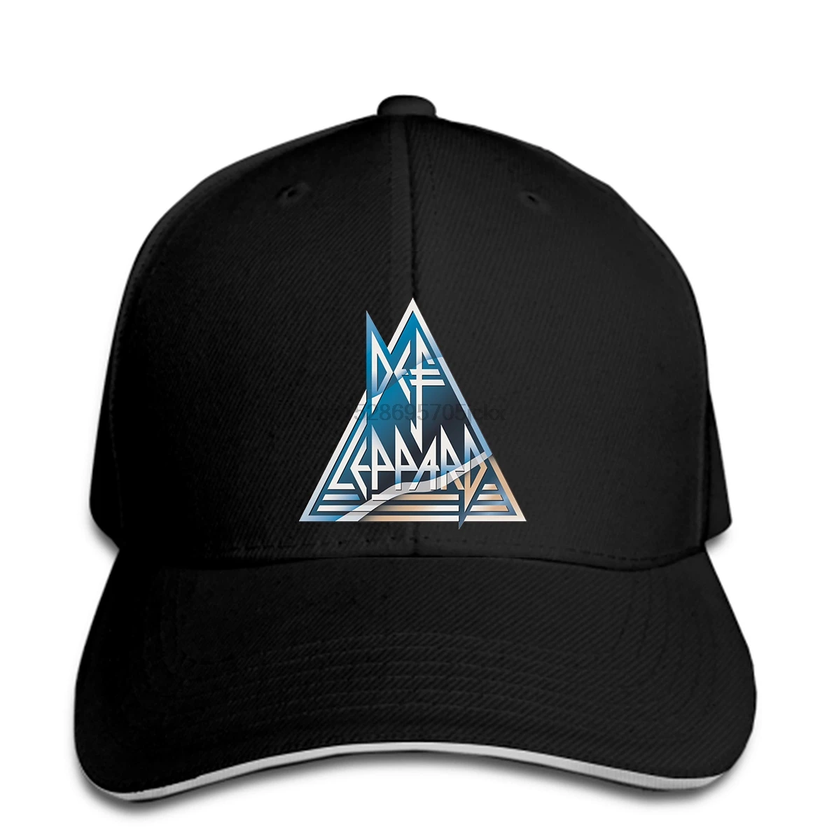 Бейсболка Def Leppard, винтажная бейсболка с треугольным логотипом NWOBHM Classic Rock T, остроконечная бейсболка