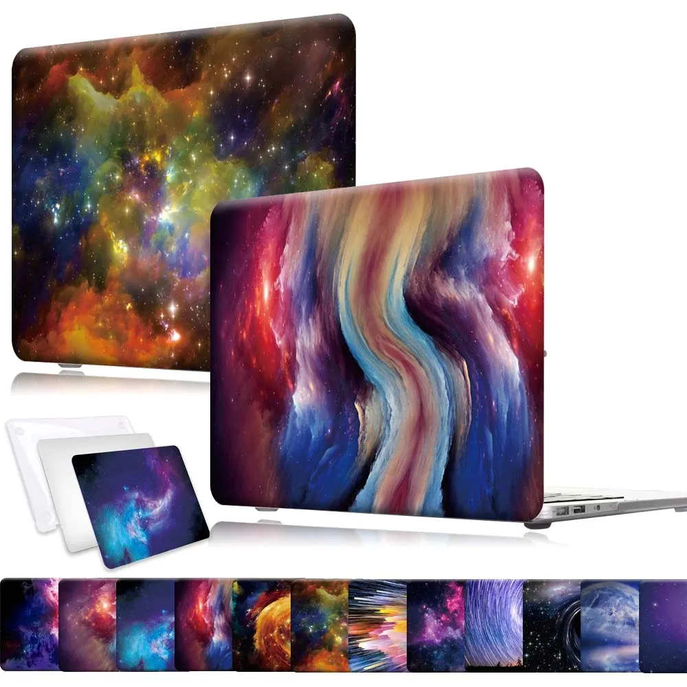 Чехол для ноутбука Apple MacBook Air/Pro 11/12/13/15/16 пластиковый противоударный защитный