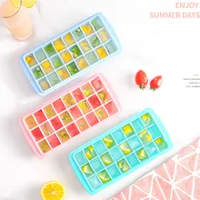24 решетки льда плесень DIY квадратная силиканая емкость для гелевого льда пищевой силикагель ледяная решетка домашняя хоккейная клюшка