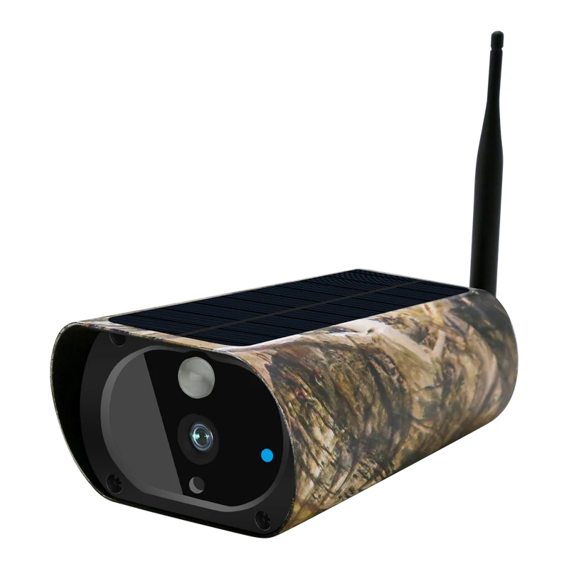 PDDHKK, солнечная мощность, Wifi, ip-камера, беспроводная, для улицы, водонепроницаемая, 1080 P, ночное видение, приложение, дистанционное наблюдение, Охотничья камера