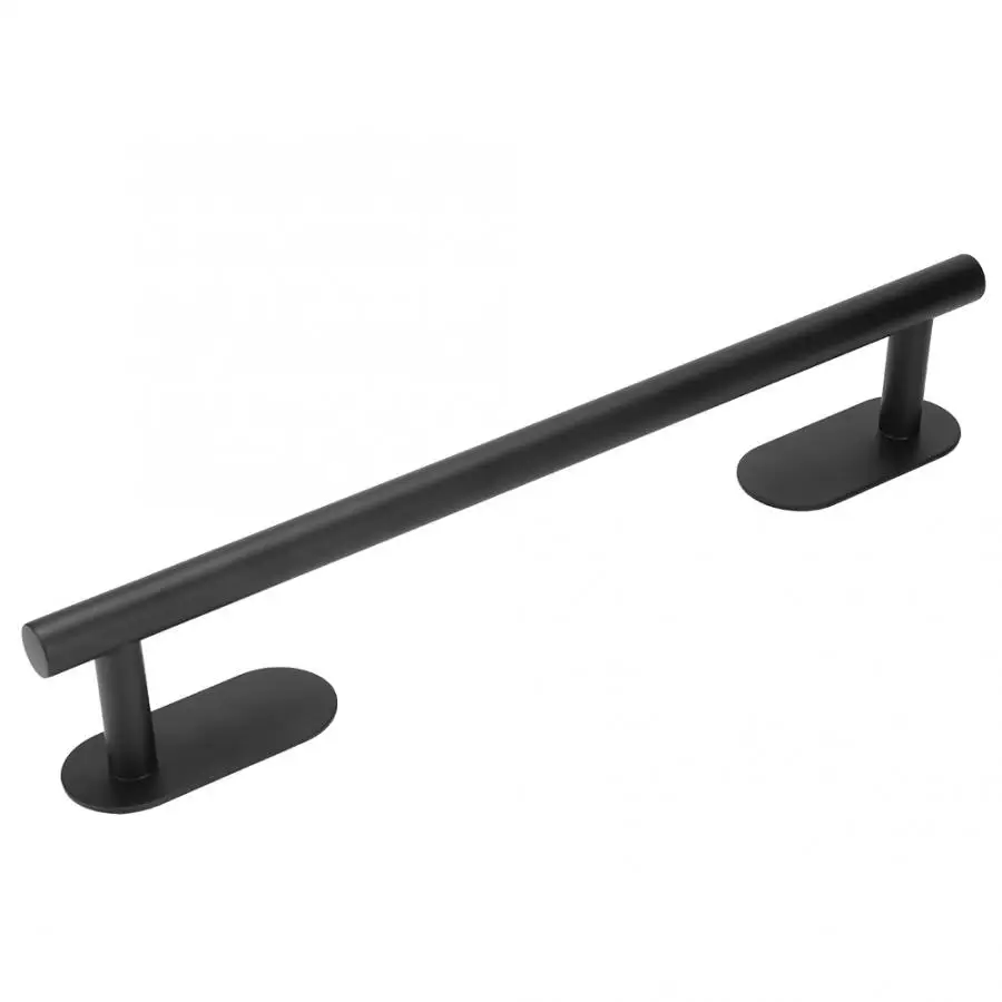 40 см из черной нержавеющей стальной компостер Бесплатная ванная полотенце