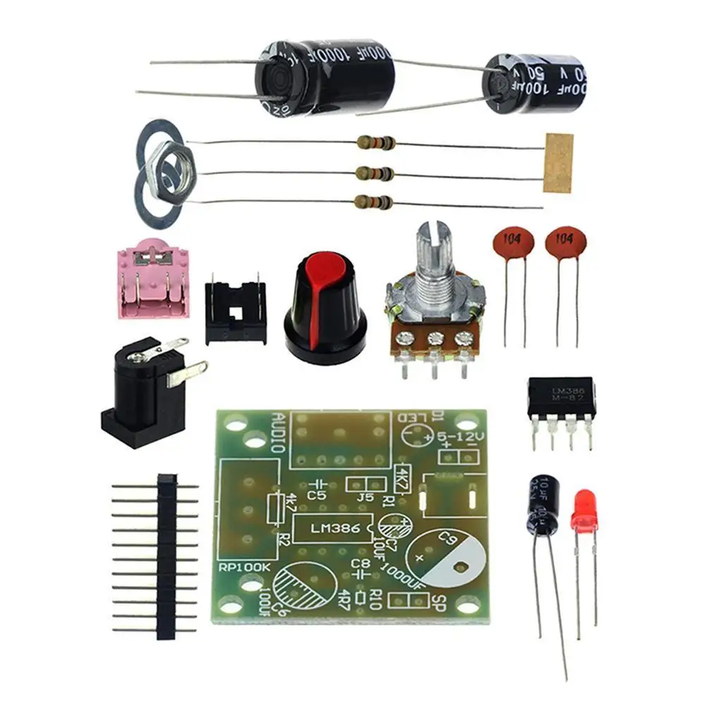 Плата усилителя мощности LM386 ultra-micro mini комплект низкой 3 ~ 12 В лучше TDA2030 чем