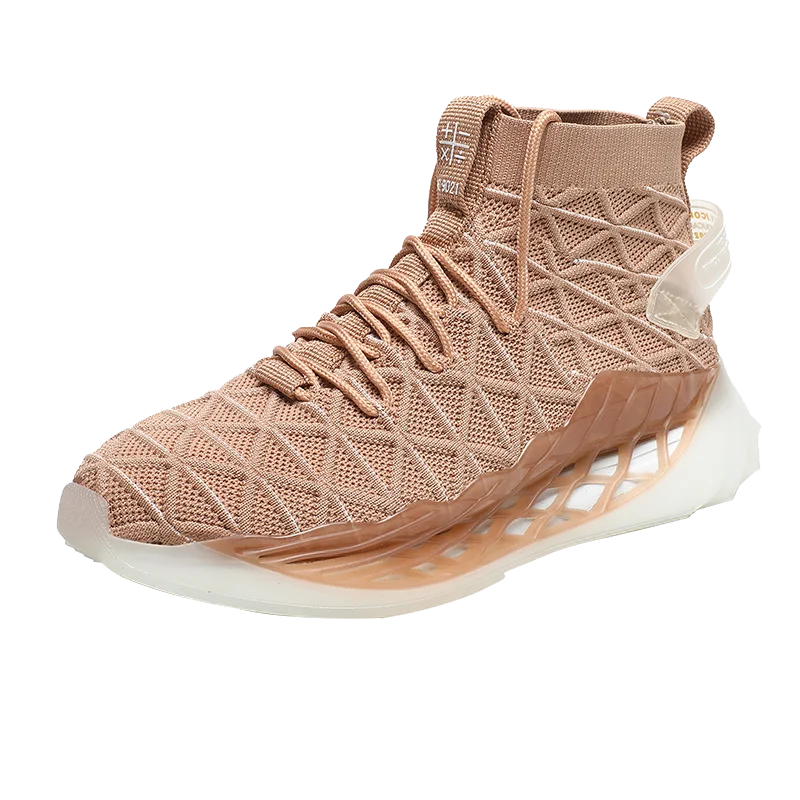 

Спортивная сетчатая обувь Similarfree для мужчин, повседневная обувь из ТПУ, размер 39-44, высокие дышащие кроссовки для бега, мужские кроссовки