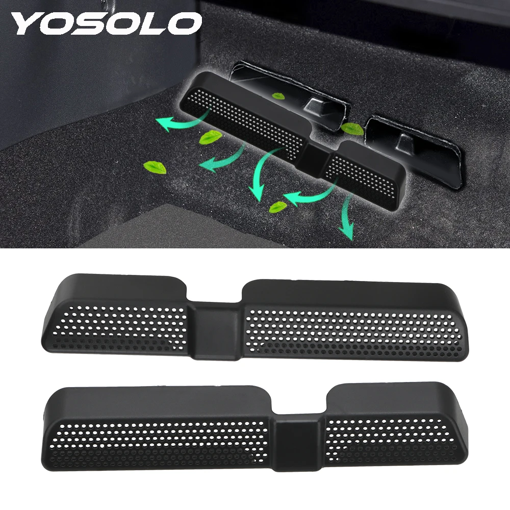 YOSOLO 2 шт./компл. Пылезащитная Задняя Крышка вентиляционного отверстия автомобиля