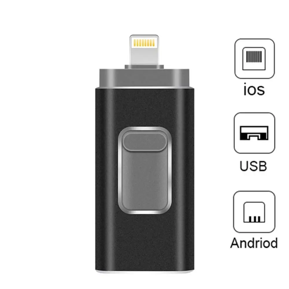 USB флеш-накопитель для iPhone X/8/7/7plus/6/6s/5/SE/ipad OTG флеш-накопитель HD карта памяти 16 ГБ 32 ГБ 64 Гб 128 ГБ 256 ГБ флешка usb 3,0