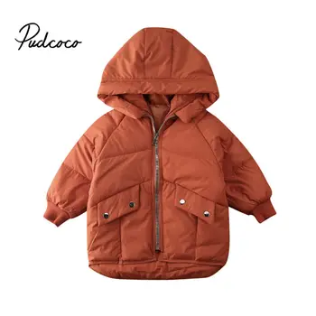 

Brand Warm Winter Kids Hooded Jackets For Girls Boys Warm Thick Down Children's Coat Baby Outerwear Infant Overcoat