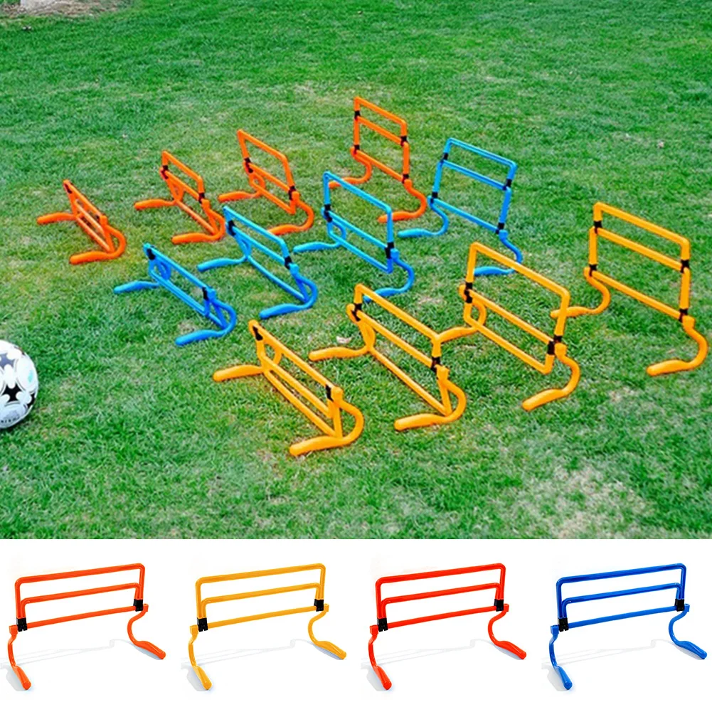 Foldable Detachable Teenager Football Training Obstacle Frame Adjustable Height Training Sensitive Speed Football Training Tool