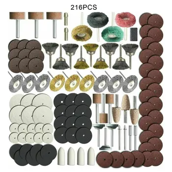 

216 Piece Rotary Tool Accessory kit Set Grinding Sanding Polishing Sanding Rotating tool kit tool Set