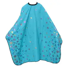 1 шт. накидка для стрижки волос Водонепроницаемая Складная прочная практичная Парикмахерская накидка режущий халат для барбершоп салон дом