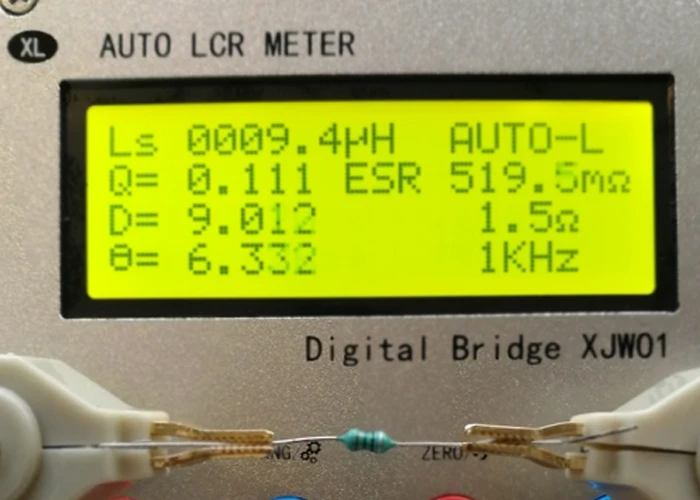 DIY наборы XJW01 цифровой мост 0.3% л/CR тестер сопротивления, индуктивности, емкости, ESR метр