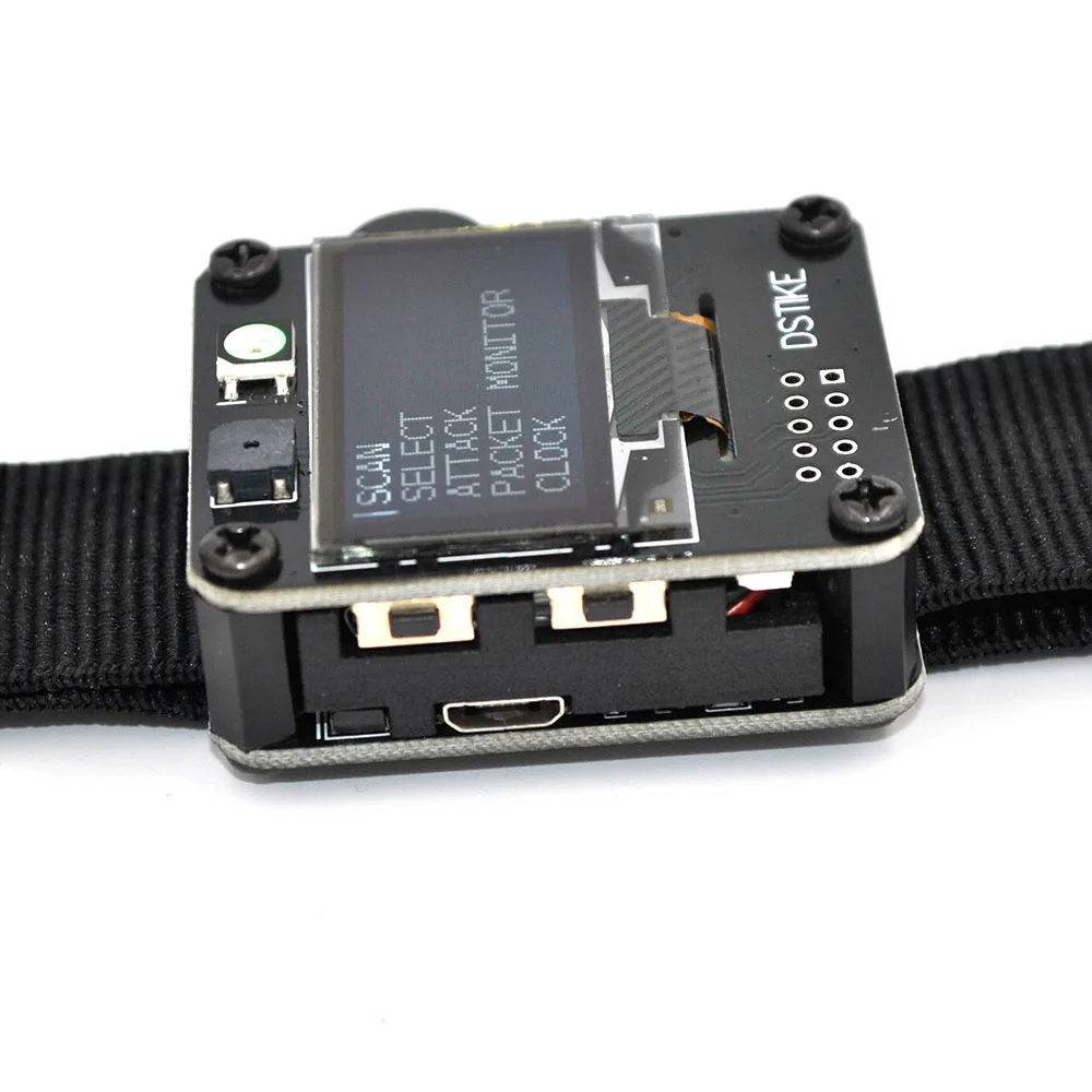 DSTIKE WiFi Deauther Watch V1  Smart Watch  Arduino  NodeMCU  ESP8266 Programmable Development Board