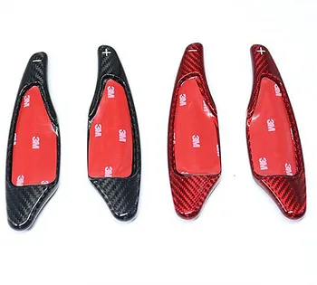 

Carbon Fiber Steering Wheel Shifter Paddles Shift For Chevrolet Camaro 2016 2017 2018 2019