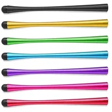 500 шт/партия универсальная ручка с сенсорным экраном длинная секция линия талии Ручка емкостный стилус ручка для IPhone IPad Android Tablet PC