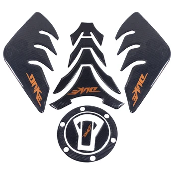 

For KTM DUKE690 DUKE 690 DUKE-690 Motorcycle Fuel Oil Gas side Stickers Protector