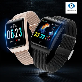 

High Quality Large Screen Smartwatch Bluetooth Professional Waterproof Custom Dial Mutiple Sports SMS/ Call Reminder Smartband