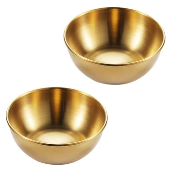 

2pcs Appetizer Serving Tray Simple Sauce Dishes Miniature Spice Dish Plate