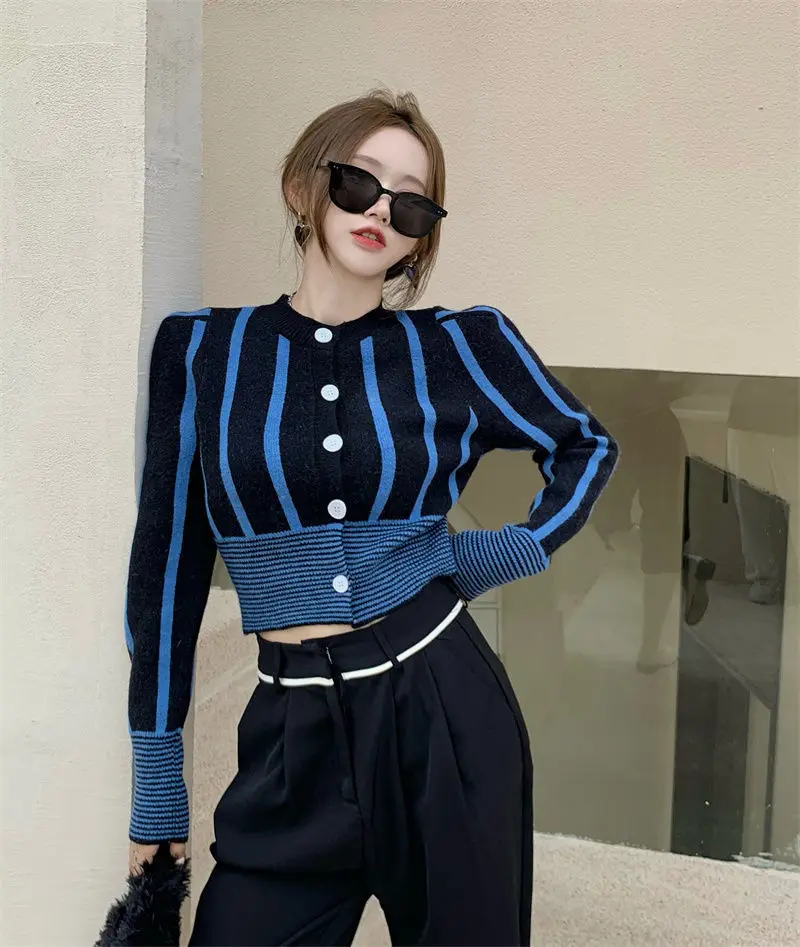 Autumn cardigan sweater women 