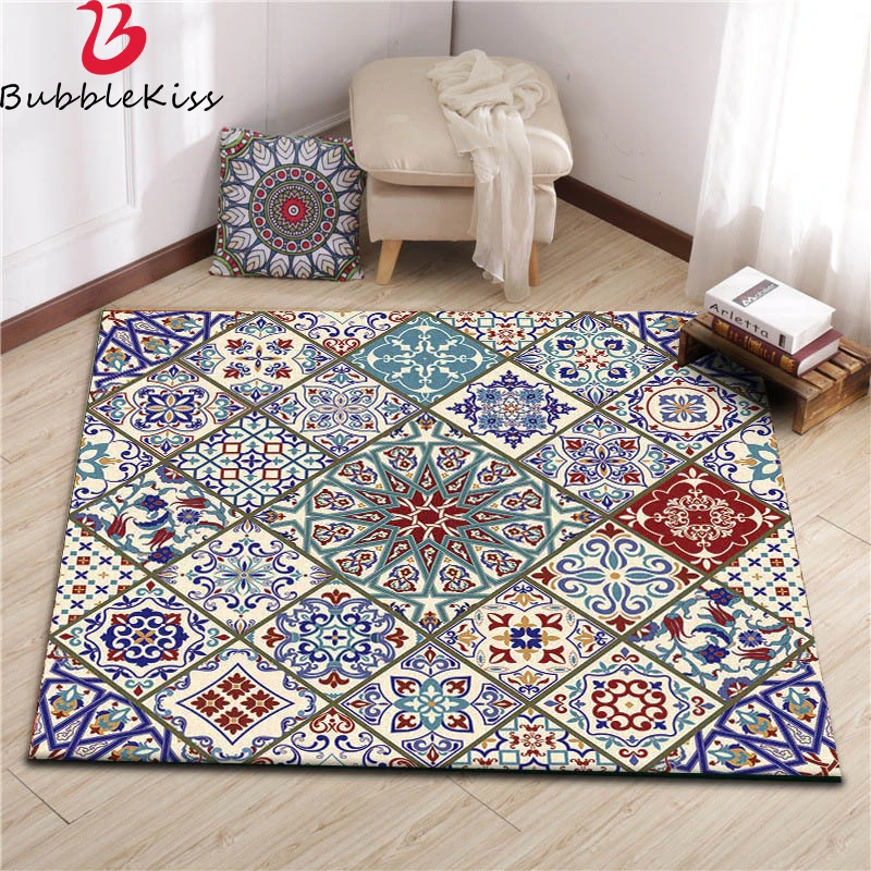 Bubble Kiss Nordic Style Carpet For Bedroom Soft Irregular Pattern Non-Slip Large Rug Home Decoration Mats | Дом и сад