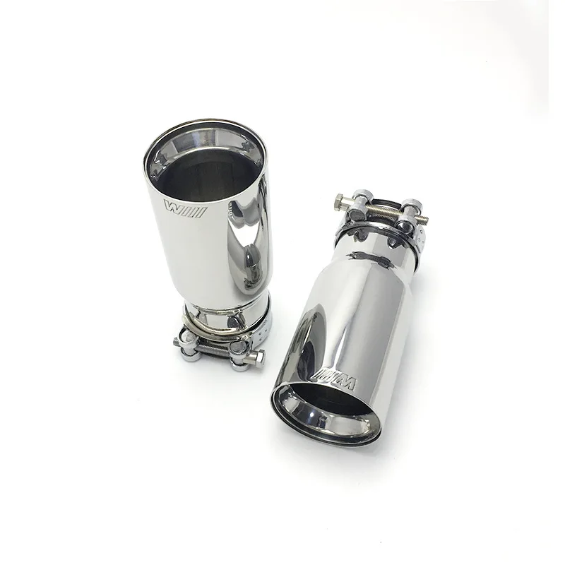 

For BMW 1/2/3/4 304 stainless steel modified M standard stainless steel tail throat exhaust pipe tail Tsui modified tail nozzle