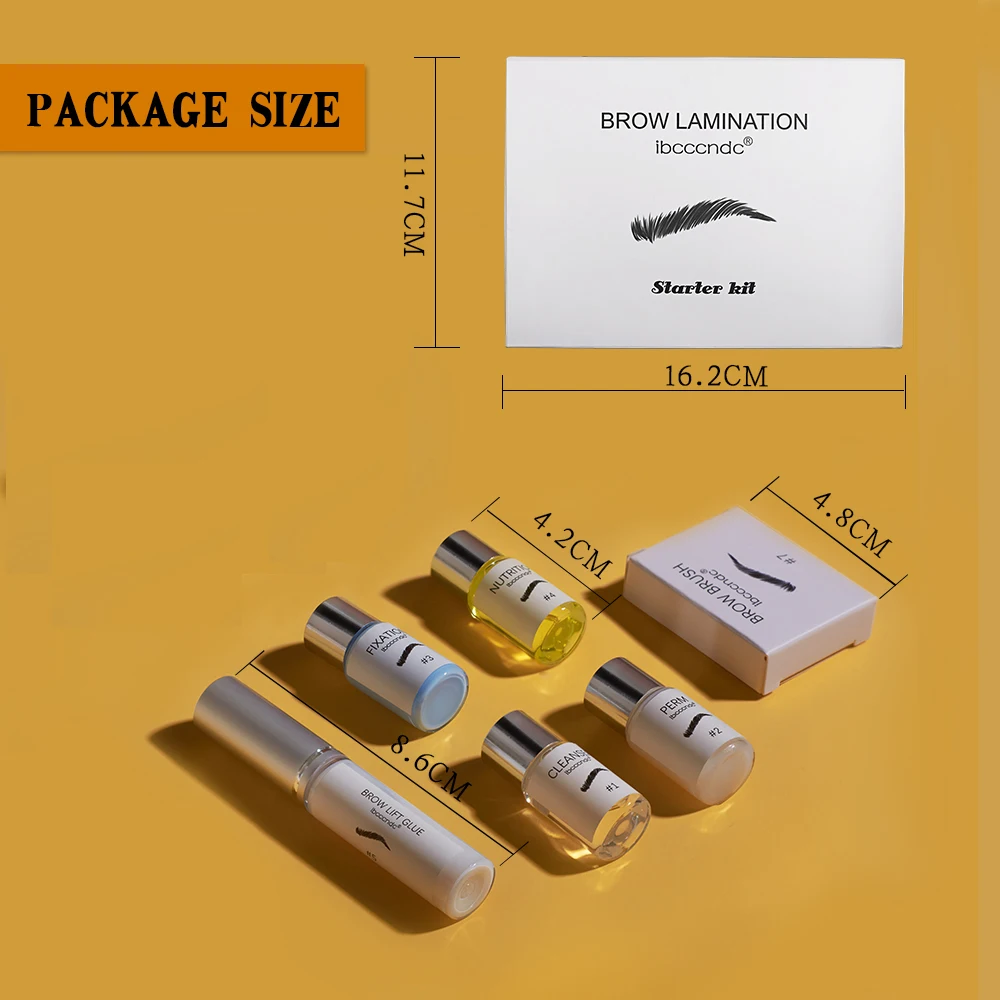 Perming Loção Brow Lift Perm Set Com