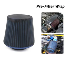 

110mm/155mm Car Air Intake Filter Protective Cover Oilproof Dustproof For Cylindrical High Flow Air Intake Filter Wrap Cover
