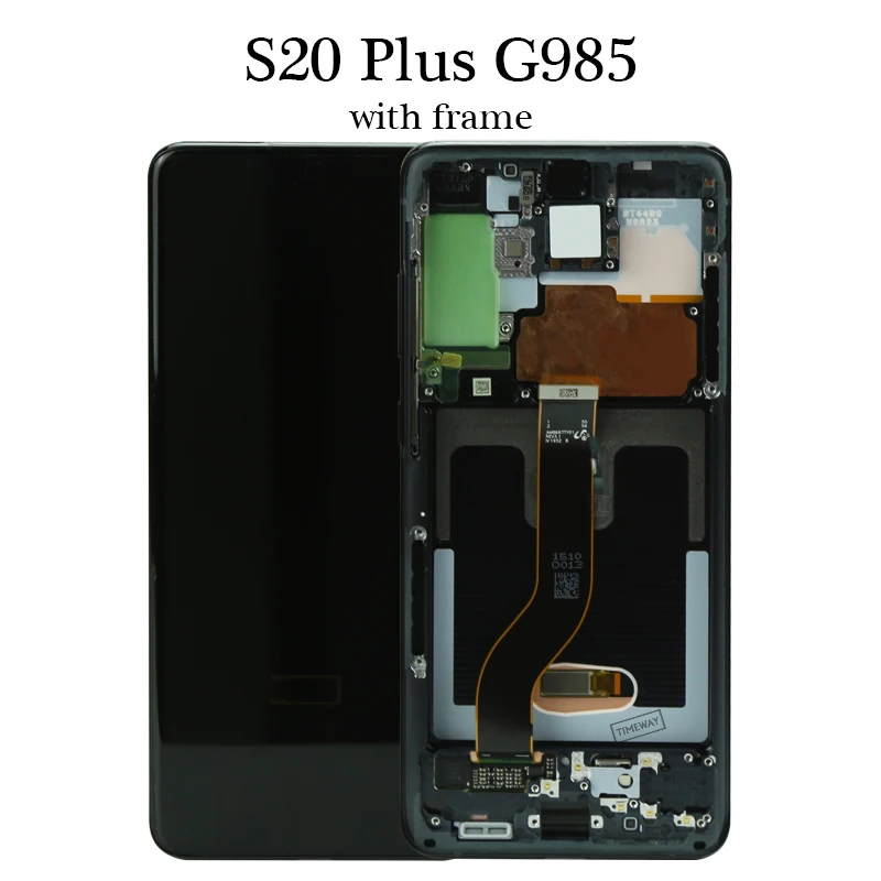 US $257.15 For Samsung 20 G980S20 Plus G985 LCD Dispaly Super AMOLED With Frame With Touch Screen Assembly For Samsung S20 G980 LCD Screen