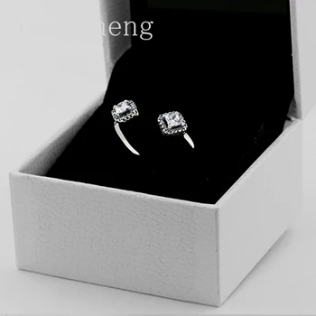 

Square Open Ring （With Logo Jewellery Box）Women's Fashion Gifts 198506C01