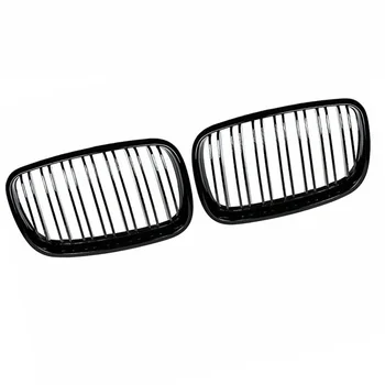 

2pcs Set Grille High Quality For BMW E70 E71 08-13 Accessory ABS Black New Fit For BMW E70 E71 08-13