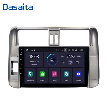 

Dasaita 10.2" Touch Screen Car Radio Android 9.0 for Toyota Prado 2010 2011 2012 2013 GPS Bluetooth Navigation Car Stereo Mp3