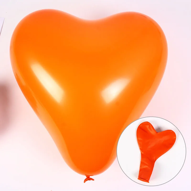 DCM 1/5/10 шт 12 дюймов латексные воздушные шары в форме сердца надувной Свадебные украшения День рождения воздушные шары@ 1 - Цвет: A