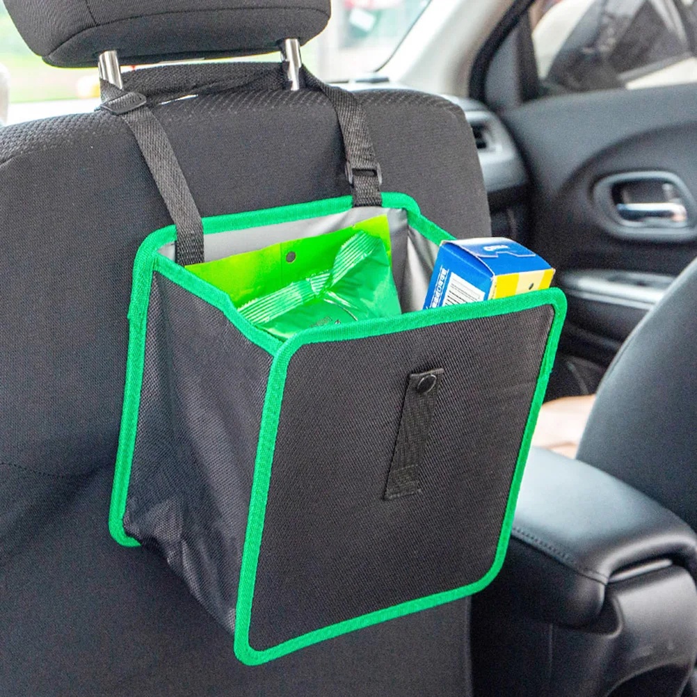 Автомобильный мусорный мешок для автомобиля, органайзер на спинку сиденья для детей, детская сумка для хранения, подвесной держатель на спинку сиденья, мешки для хранения мусора из Оксфорда