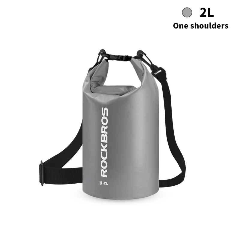 ROCKBROS, 2L, 5L, для плавания, фитнес, водонепроницаемая сумка, Ультралегкая, модный дизайн, для рыбалки, бега, спортзала, Спортивная, Bgas, для мужчин и женщин, 6 цветов - Цвет: 2L
