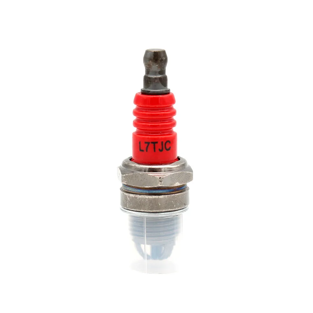 Three-sided pole spark plug L7TJC for gasoline chainsaw and brush cutter