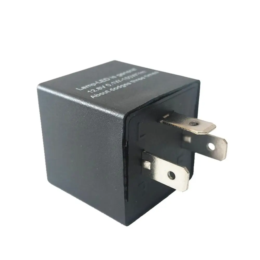 3-х контактный автомобиль мотоцикл Светодиодный проблесковый маячок реле 12V